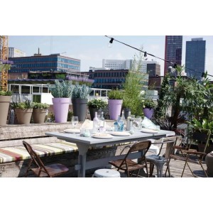 Vaso per piante alto Elho Loft Urban Ø 35 cm antracite
