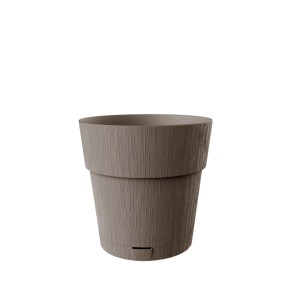 Vaso per piante plastica riciclata Tortora Ø 15 cm