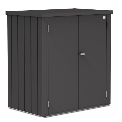 Armadio da esterno Biohort Romeo 140x132x87 cm grigio scuro