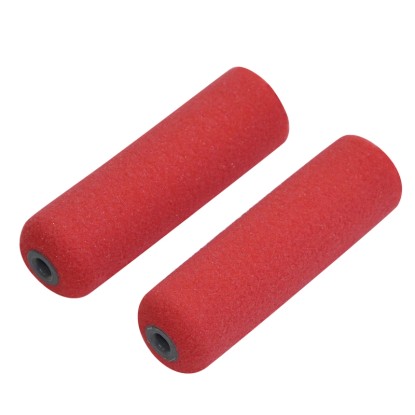 Ricambio mini rullo per solvente 11 cm spugna microforata 2 pezzi