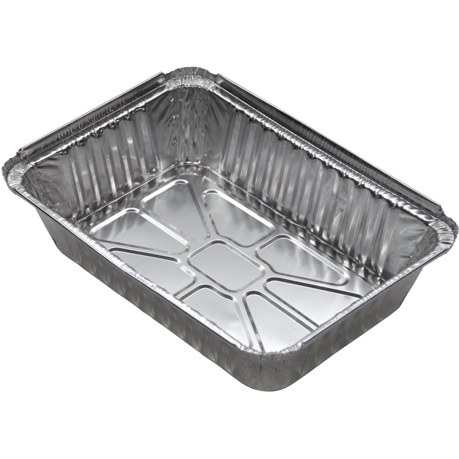 Vassoi In Alluminio Usa E Getta Con Coperchio - Set Da 25 Per Cibo, Forno E Congelatore - Foto 11