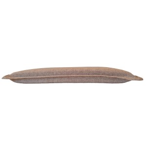 Cuscino t.b.t., oblungo, beige. Cuscino decorativo per soggiorno e camera da letto.