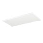 Plafoniera LED Eglo Rovito bianca rettangolare, 57x30 cm, in plastica. Lampada da soffitto moderna per interni.
