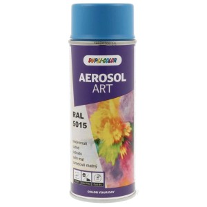 Vernice spray Aerosol Art RAL 5015 blu cielo satinato 400 ml