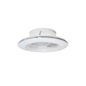 Planofiera LED 70W con ventilatore 30W Alisio Mini 16,5x52,5 cm bianco