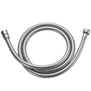 Flessibile doccia conico inox doppia graffatura 150 cm cromo