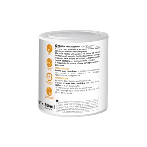 Barattolo di t.b.t. fondo isolante per legno, adatto come pretrattamento.