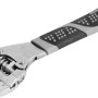 Chiave a rullino LUX 200 mm Professional con ganasce regolabili e impugnatura ergonomica.