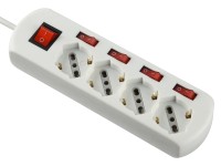 Multipresa BTicino Poker con 4 Prese + 2 Prese Usb e Interruttore d,  acquista su Hidrobrico