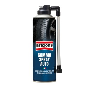 Spray riparazione pneumatici Arexons per la cura dell'auto.