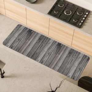 Tappeto cucina Full Lignum H505xL180 cm grigio