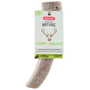 Zolux Nature snack per cani, snack di corna per cani di piccola taglia fino a 10 kg.