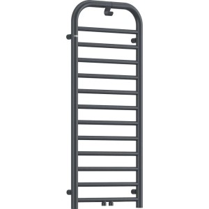Radiatore termoarredo Idrostile 458 W h 121 cm 500x1210 mm titanio opaco