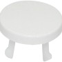 Tappi Lavandino (tappo lavandino) bianco in plastica.