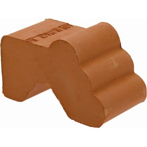 Accessorio t.b.t. per piante e vasi, color terracotta.