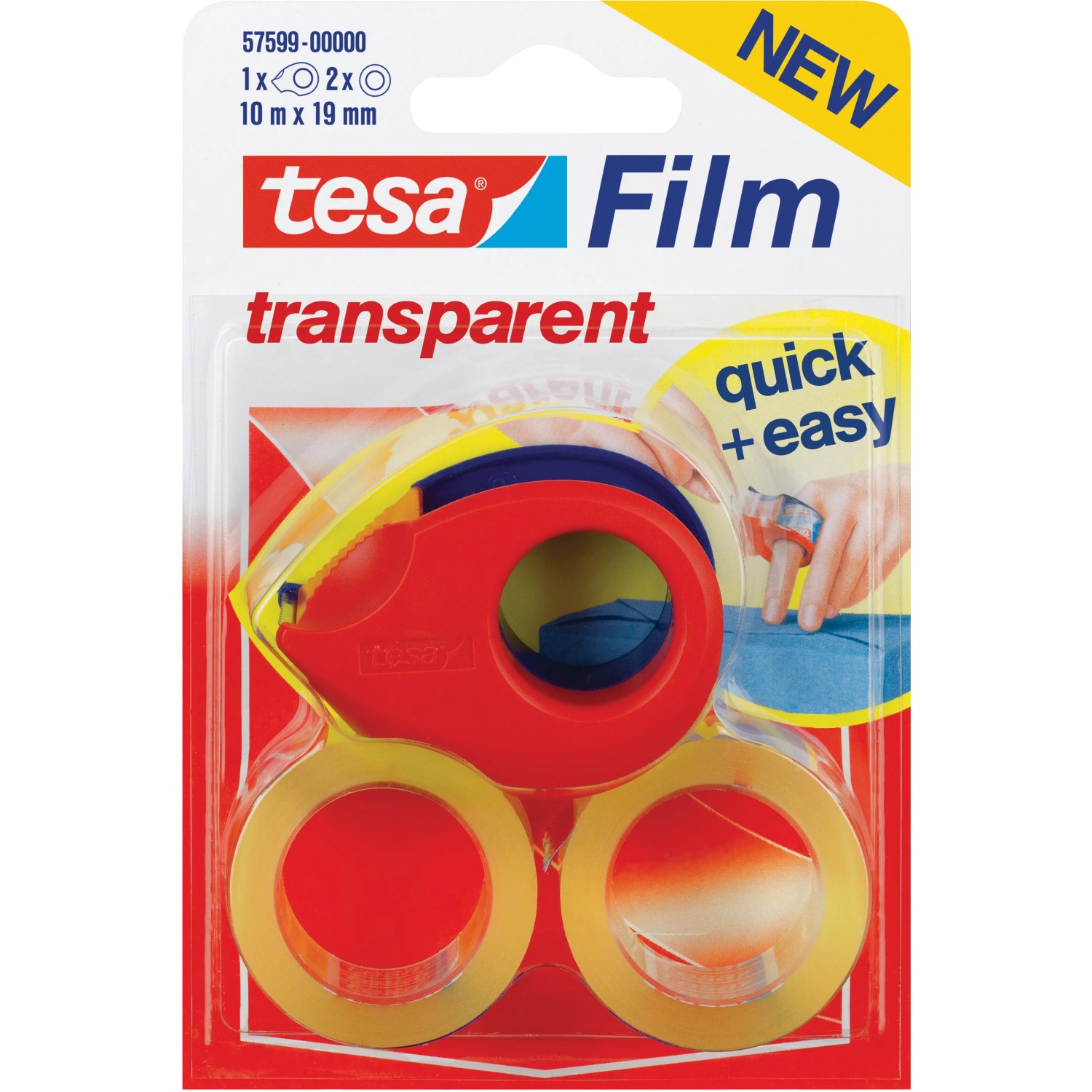 Sellotape Nastro Adesivo Originale Dorato - 24 Mm X 50 M, Extra Appiccicoso, Trasparente All'Uso, Per Ufficio, Pacchi E Regali