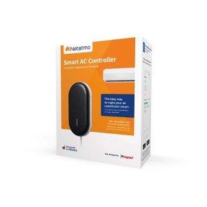 Netatmo Smart AC Controller nella confezione originale per applicazioni domotiche.