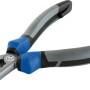 LUX Pinza spelafili Professional 160 mm con impugnatura a 3 componenti per lavorare comodamente.
