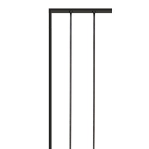 Accessorio per ringhiera scale nero t.b.t. per il montaggio.