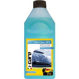 Liquido lavavetri antigelo fino a -10°C per la cura dell'auto.
