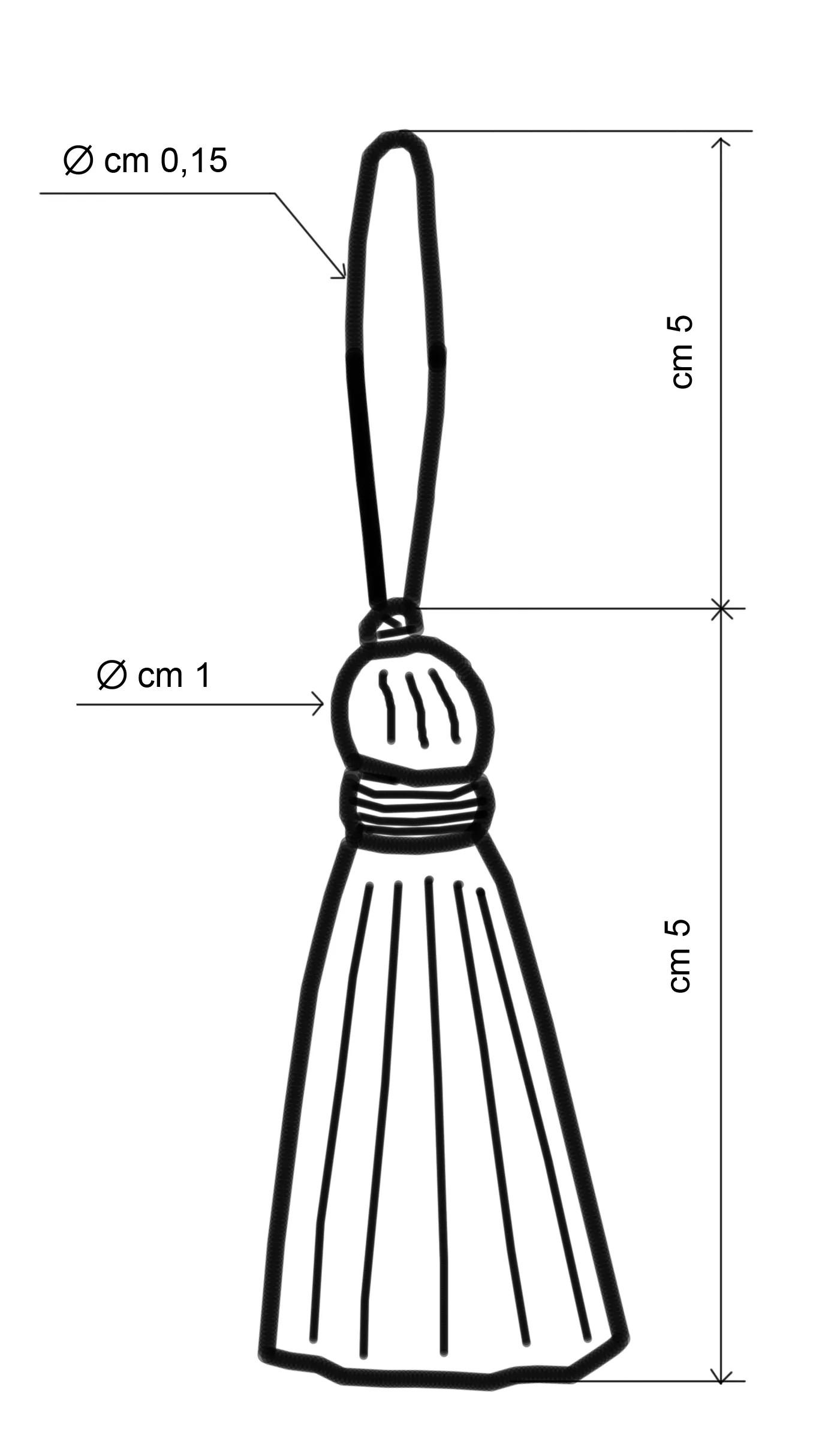 Orecchini a forma di serpente lunghi e lineari in legno di