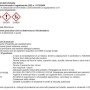 Istruzioni di sicurezza e simboli di pericolo per prodotti chimici.