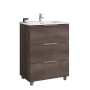 t.b.t. Mobile bagno con 3 cassetti, effetto legno, per bagno.