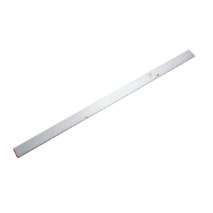 LUX Livella a bolla Classic, 2,5 m, in alluminio con bolle per una facile misurazione dell'altezza.