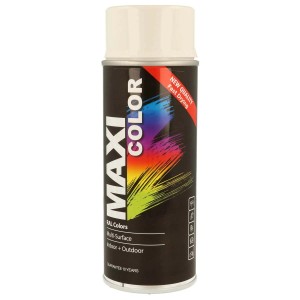 Vernice spray color crema Maxi Color per interni ed esterni. Spray colorato versatile per superfici.