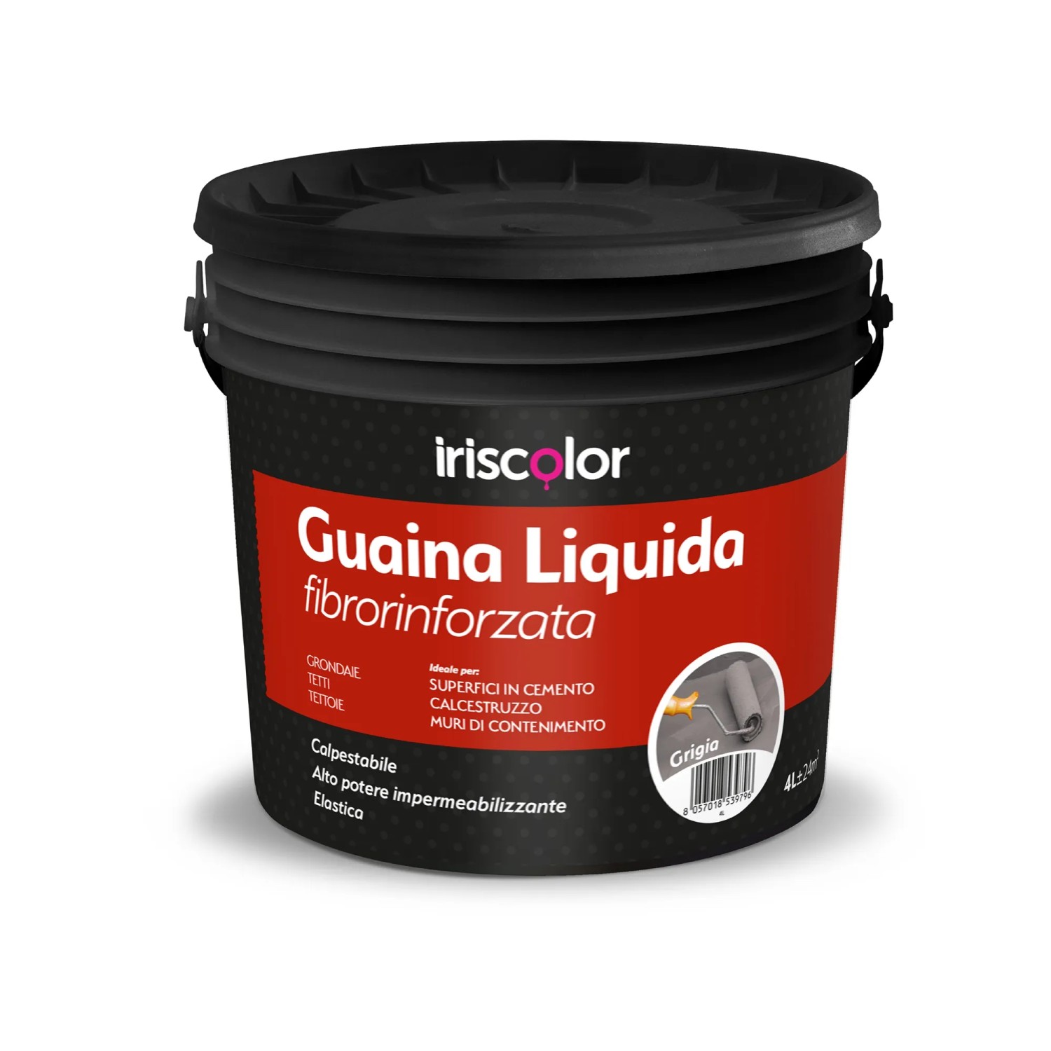 Guaina liquida Iris Color 4 l grigio acquista da OBI