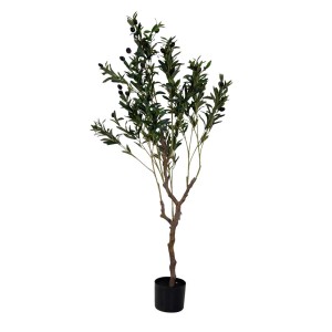 Pianta artificiale in plastica ulivo h130 cm
