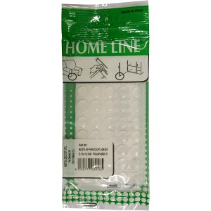 t.b.t. Fermaporta, paracolpi adesivi trasparenti in busta.