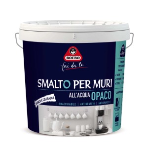 Smalto per muri opaco 2,5 l Boero