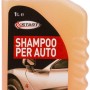 Flacone di shampoo per auto per la cura dell'auto.