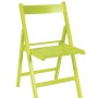 Sedia pieghevole Nancy 79x42,5x47,5 cm verde