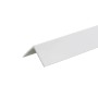 Profilo angolare Arcansas in PVC bianco, lati disuguali, 50x1000 mm.