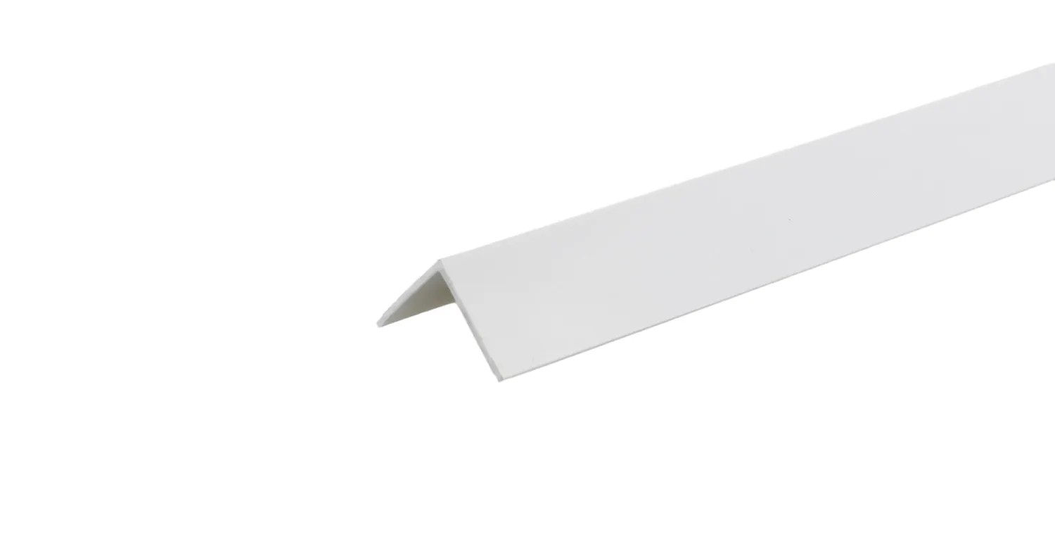 Profilo angolare a L 1 m 20x10 mm in pvc bianco acquista da OBI