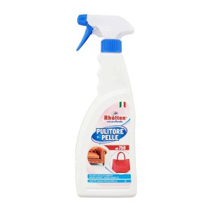 Rhütten Pulitore per pelle in flacone spray da 750ml per mobili e accessori.