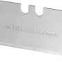 Lama trapezoidale Stanley 1992 senza fori, adatta per coltelli. 10 pezzi in dispenser.