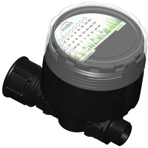 Irrigatore automatico Irridea per il controllo dell'irrigazione del giardino.