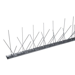 t.b.t. Dissuasore per piccioni in metallo su striscia.