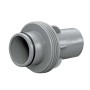 Adattatore grigio per pompa filtro a sabbia Bestway, dettaglio.