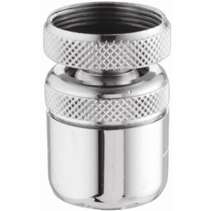 Aeratore per rubinetto cromato