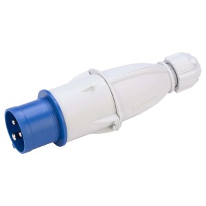 Spina CEE, blu/bianca, per applicazioni Spine CEE.