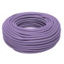 Tubo corrugato viola (Corrugati) arrotolato, gestione flessibile dei cavi.