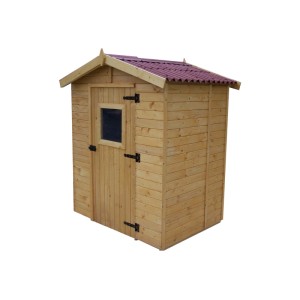 Casetta da giardino in legno sp 16 mm H204xL180xP145 cm