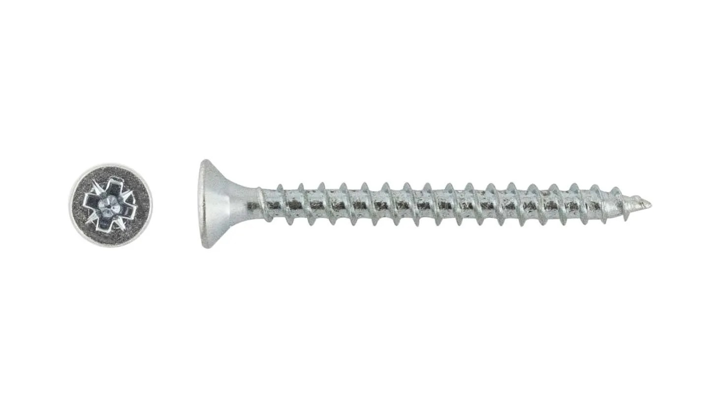 10#-24x1 Piatto Testa Macchina Viti Phillips 304 Acciaio
