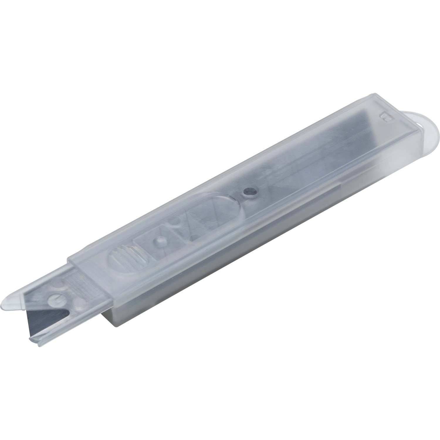 Lame a segmenti LUX Comfort 18 mm, 5 pezzi in custodia di plastica trasparente.