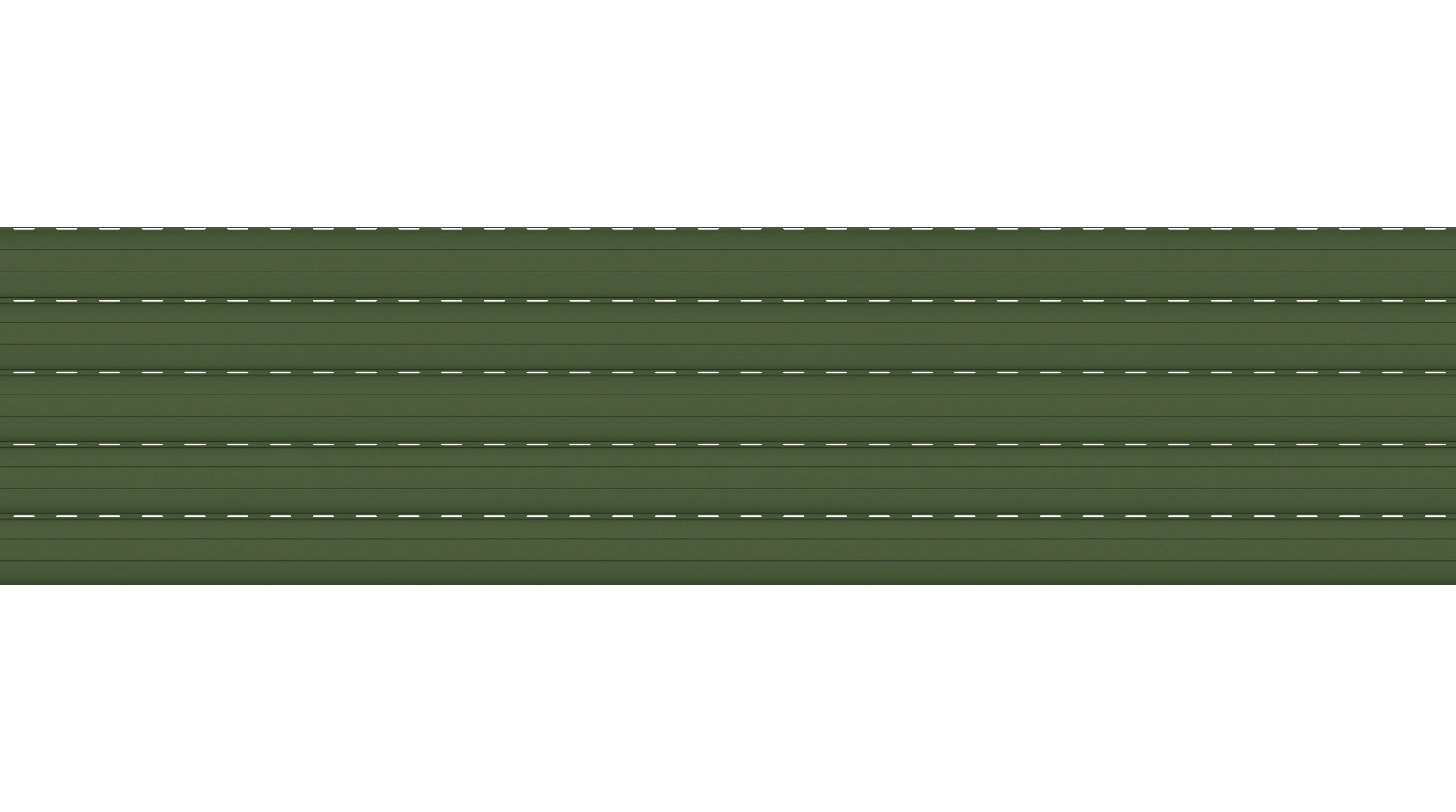 Stecche tapparella PVC Roma aggiuntive L 83 x H 27,5 cm verde