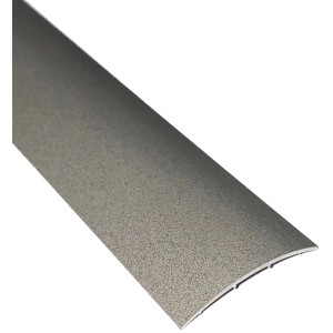 Profilo di transizione in alluminio Arcansas grigio, 30 mm di larghezza e 900 mm di lunghezza.